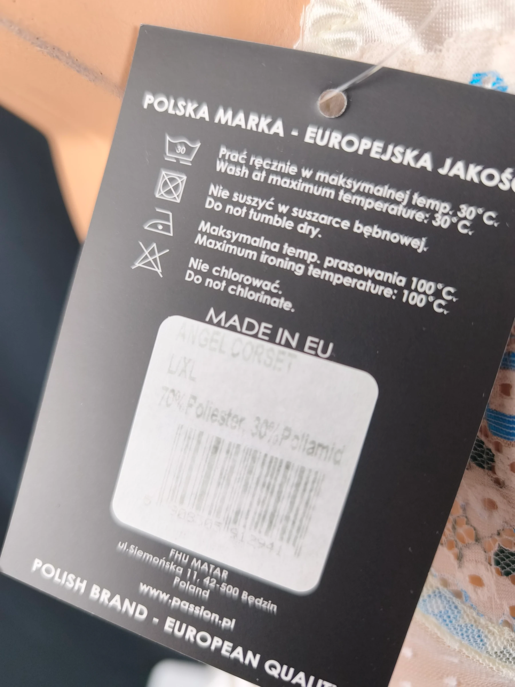 Ensemble de lencería de 2 piezas de satén de la marca Passion - Nuevo Talla L/XL - 40/42 – photo 14